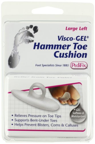 Pedifix Visco-Gel Hammer Toe Cushion, Large Left - 1 ea Discount