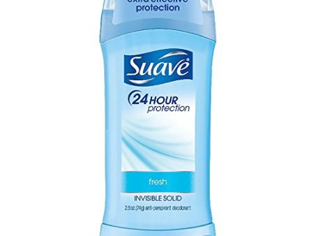 Suave Fresh Invisible Solid Anti Perspirant Deodorant - 2.6 oz Online now