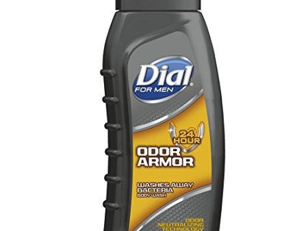 Dial for Men 24 Hour Odor Armor Antibacterial Body Wash - 16 Oz. For Sale