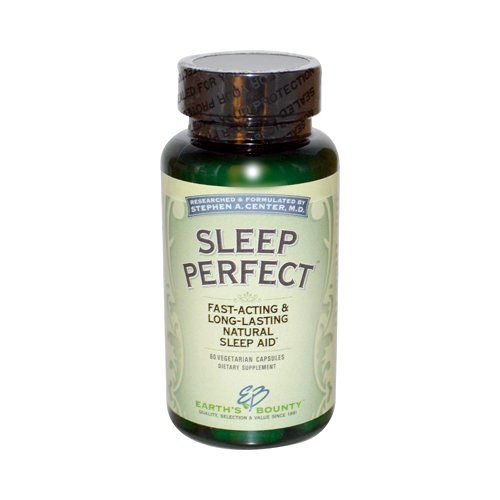 Earth s Bounty - Sleep Perfect - 60 Vegetarian Capsules Discount