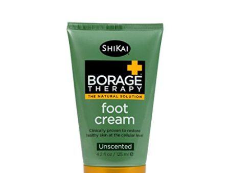 ShiKai Borage Dry Skin Therapy Foot Cream Fragrance Free - 4.2 oz Sale