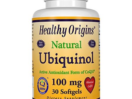 Healthy Origins - Ubiquinol Kaneka QH 100 mg. - 30 Softgels Supply