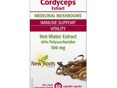 New Roots Cordyceps 60 Vegetable Capsules For Sale