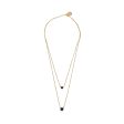 Serina & Company Double Strap Lava Necklace For Sale