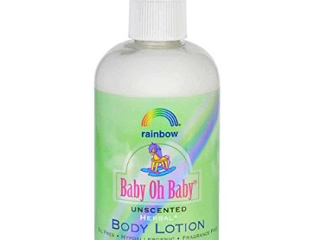 Rainbow Research - Baby Oh Baby Herbal Body Lotion Unscented - 8 oz. Online now