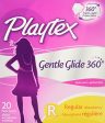 Playtex Gentle Glide Tampons Deodorant, Regular - 20 Ea Fashion