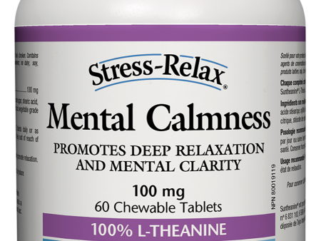 Natural Factors Mental Calmness 100 mg Chewable Tablets Discount