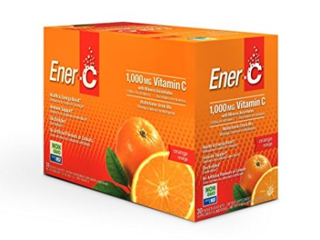 Ener-C - Vitamin C Effervescent Powdered Drink Mix Orange  - 1000 mg(Pack of 30) Discount