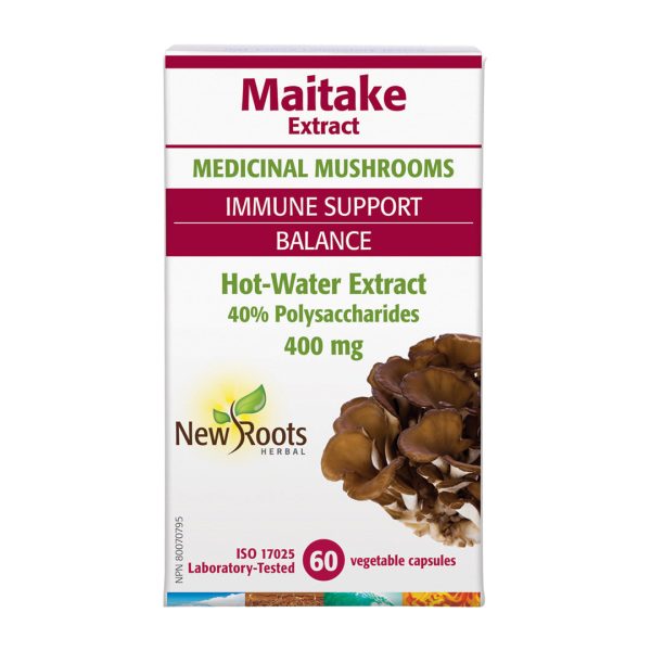 New Roots Maitake 60 Vegetable Capsules For Cheap