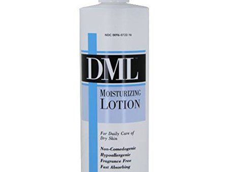 DML moisturizing lotion for dry skin, fragrance free - 16 oz For Cheap