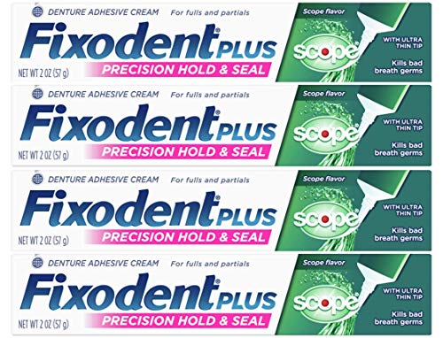 Fixodent Denture Adhesive Cream, Food Seal, Plus Scope Flavor, 2 oz. Discount