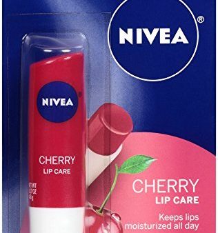 Nivea SPF 10 A Kiss of Cherry, Fruity Lip Care - 0.17 OZ For Discount