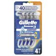 Gillette Sensor 3 Smooth Shave Disposable Razor - 4 ea Online Hot Sale