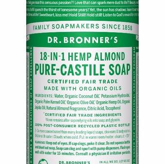 Dr. Bronner s All-One Pure-Castile Liquid Soap Almond Cheap