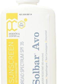 Solbar AVO Unscented Sunscreen Lotion, SPF 32 - 4 Oz Cheap