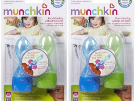 Munchkin Click Lock Food Pouch Spoon Tips - 2 ea. Online Sale