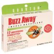 Quantum Buzz away extreme insect repellent individual towelettes - 12 ea For Discount