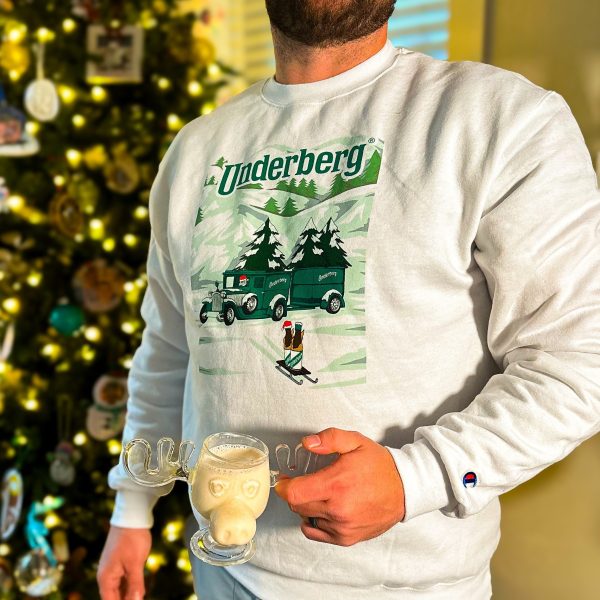 *NEW* Underberg Holiday Crewneck Sweatshirt 🎁🎄 Cheap