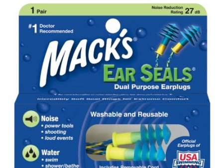 Mack s Dual Purpose Earplugs - 1 Pair Fashion