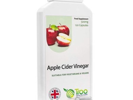 TROO HEALTHCARE - APPLE CIDER VINEGAR 500MG - 120 CAPSULES Online