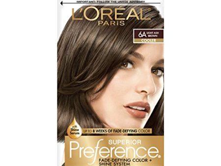 Loreal Superior Preference Hair color, 6.5G Lightest Golden Brown - 1 ea. Sale