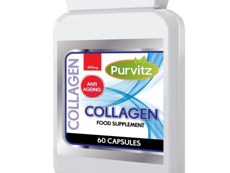 PURVITZ - ANTI AGEING COLLAGEN - FOOD SUPPLEMENT - 60 CAPSULES Sale