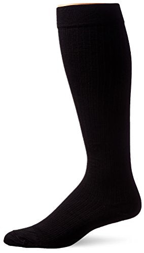 Jobst SupportWear Mens Dress Socks, 8-15 Mm   Hg Compression, Black color, Size: Large - 1 Piece Supply