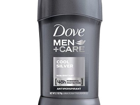 Dove Men+ Care Non-Irritant Deodorant, Cool Silver - 2.7 oz Online