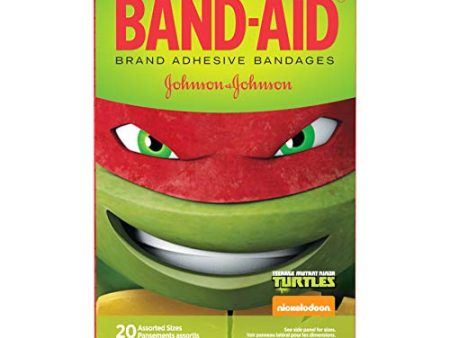 Johnson & Johnson Teenage Mutant Ninja Turtles Bandages - 20 Ea Online Hot Sale