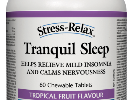 Natural Factors Tranquil Sleep Chewable Tablets Online Sale