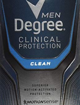 Degree Men Clinical + Antiperspirant And Deodorant, Clean - 1.7 oz Sale