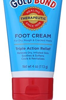 Gold bond foot moisturizing cream, triple action relief - 4 oz Sale