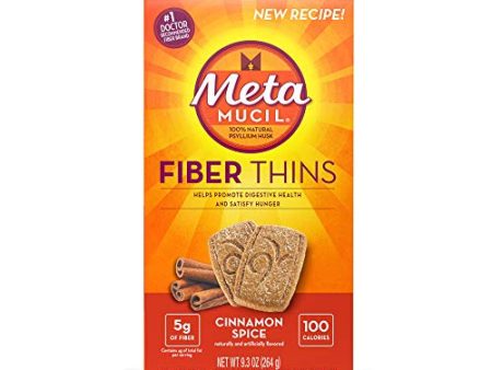 Metamucil Cinnamon Spice Natural Fiber Wafers - 12X2 For Discount