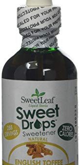 Sweet Leaf Stevia Liquid Drops, English Toffee - 2 oz Discount