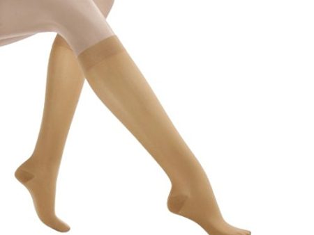 Jobst Stockings Ultra Sheer Knee high 15-20 mm Hg Compression Beige - X Large. Discount