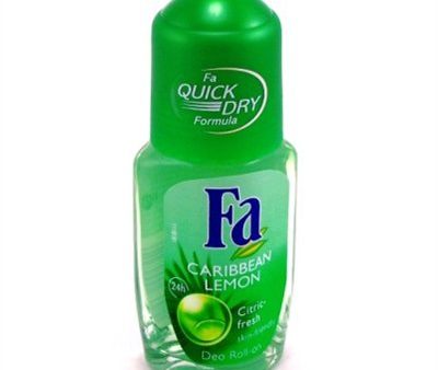 FA 24 Hour Roll-On Deodorant, Caribbean Lemon - 1.7 oz Online