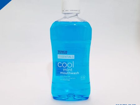 TESCO ESSENTIALS COOL MINT MOUTH WASH 500 ML Online