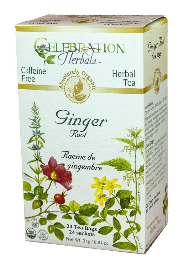 Celebration Herbals Ginger Root 24 Tea Bags Online Hot Sale