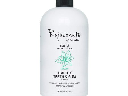 Rejuvenate by Dr. Brite Natural Mouth Rinse, Healthy Teeth & Gum Formula, 16 oz Hot on Sale