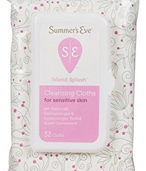 Summers Eve Cleansing Cloths, Island Splash - 32 ea. Online