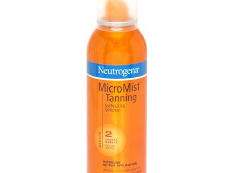 Neutrogena MicroMist Sunless Tanning Spray Medium - 5.3 oz For Sale