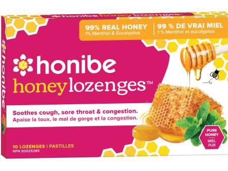 Honibe Honey Lozenges Pure Honey 10 Lozenges Cheap