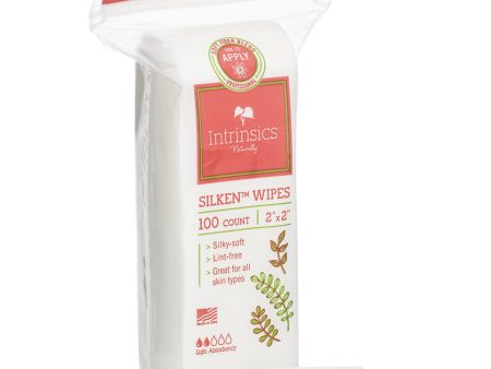 Intrinsics at Home Silken Wipes, 2x2, 100 ct on Sale