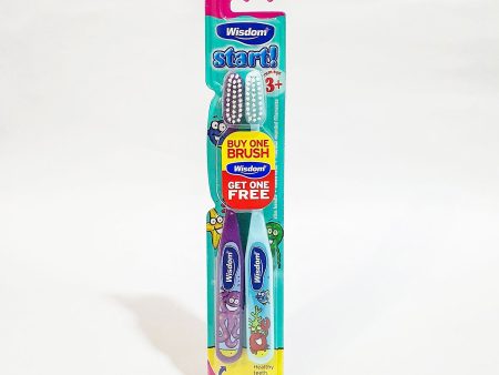 WISDOM START SOFT TOOTHBRUSH FROM AGE 3+ Supply