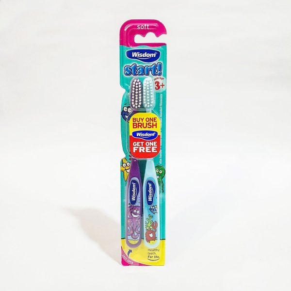 WISDOM START SOFT TOOTHBRUSH FROM AGE 3+ Supply