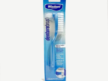 WISDOM DENTURE BRUSH For Sale