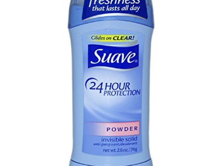 Suave Invisible Solid Anti-Perspirant & Deodorant, Powder - 2.6 oz Cheap