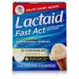 Lactaid  Enzyme Supplement - 32 chewables. Sale