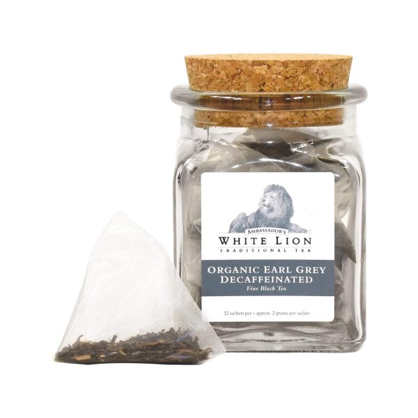 White Lion Organic Earl Grey Decaffeinated Tea Online