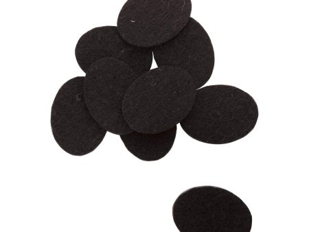 Serina & Company Oval Replacement Pads, Black For Discount